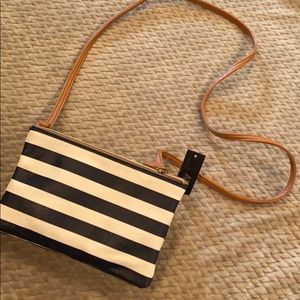 Striped Purse